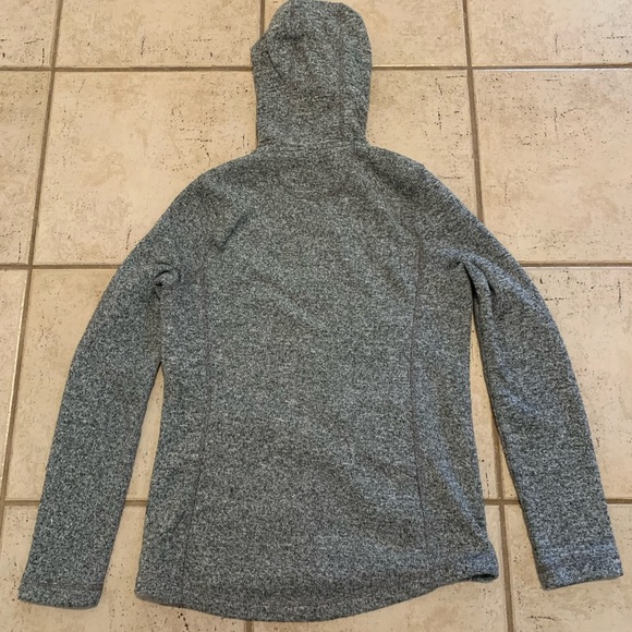 💛 George Women's Heather Grey Full-Zip Fleece Hoodie M/M - Picture 5 of 6